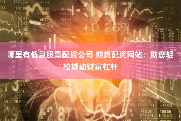 哪里有低息股票配资公司 期货配资网站：助您轻松撬动财富杠杆