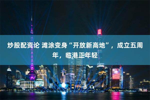 炒股配资论 滩涂变身“开放新高地”，成立五周年，临港正年轻